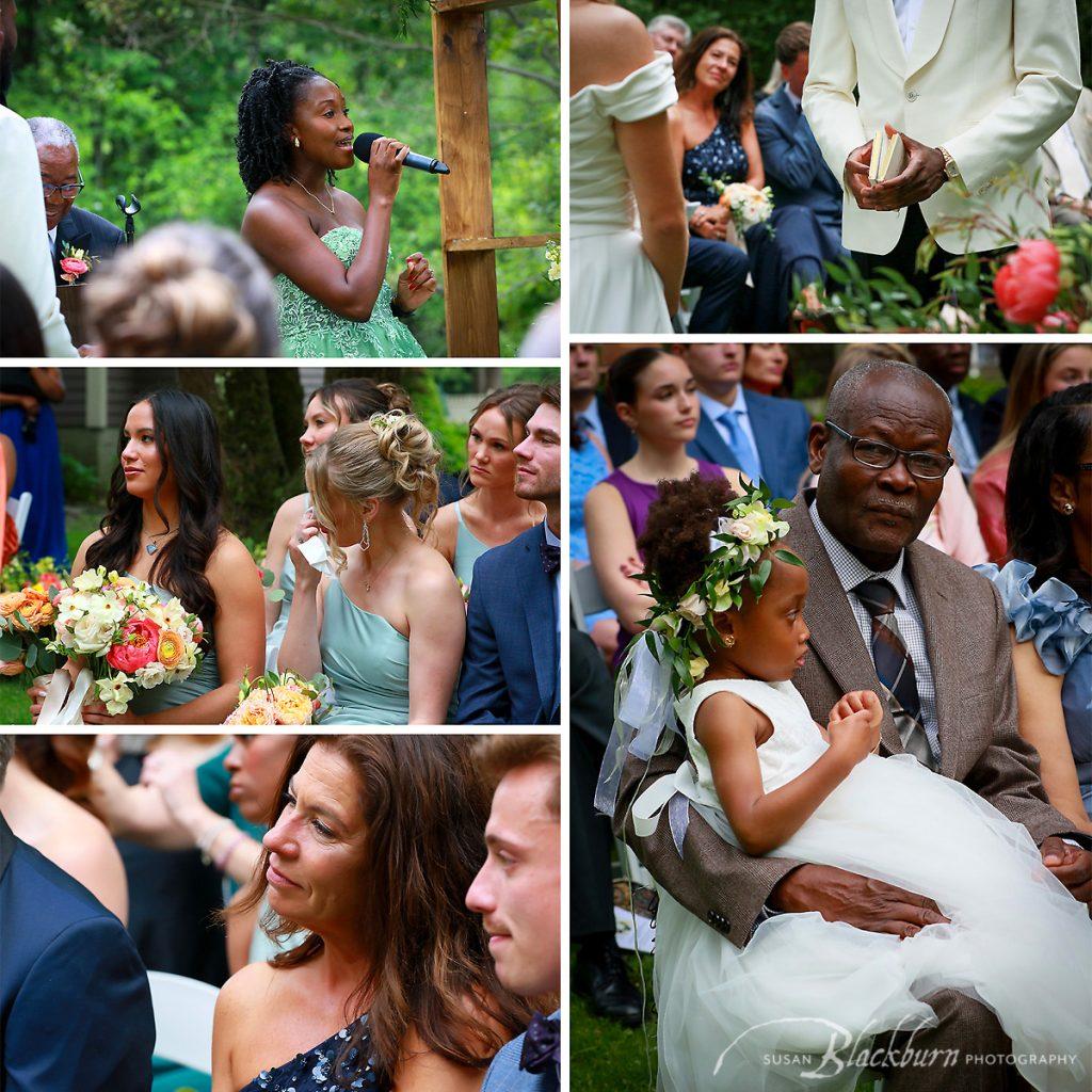 Outdoor Wedding Ceremony Photos Saratoga NY