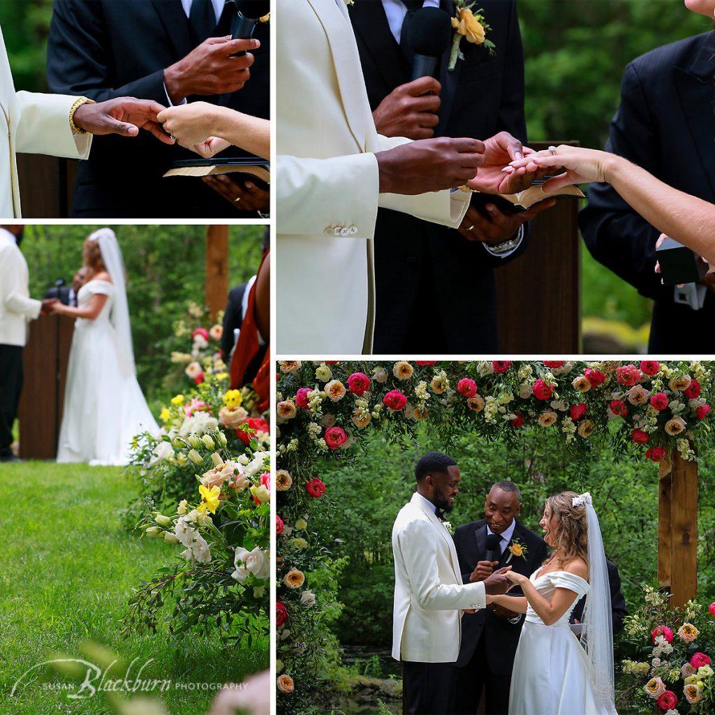 Idyllic Garden of Eden Wedding Photos Saratoga Mansion NY