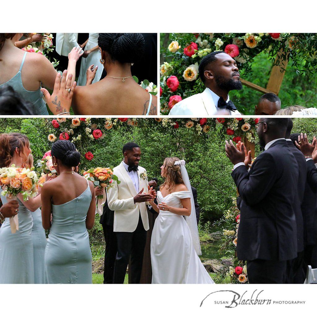 Idyllic Garden of Eden Wedding Photos Saratoga Springs NY