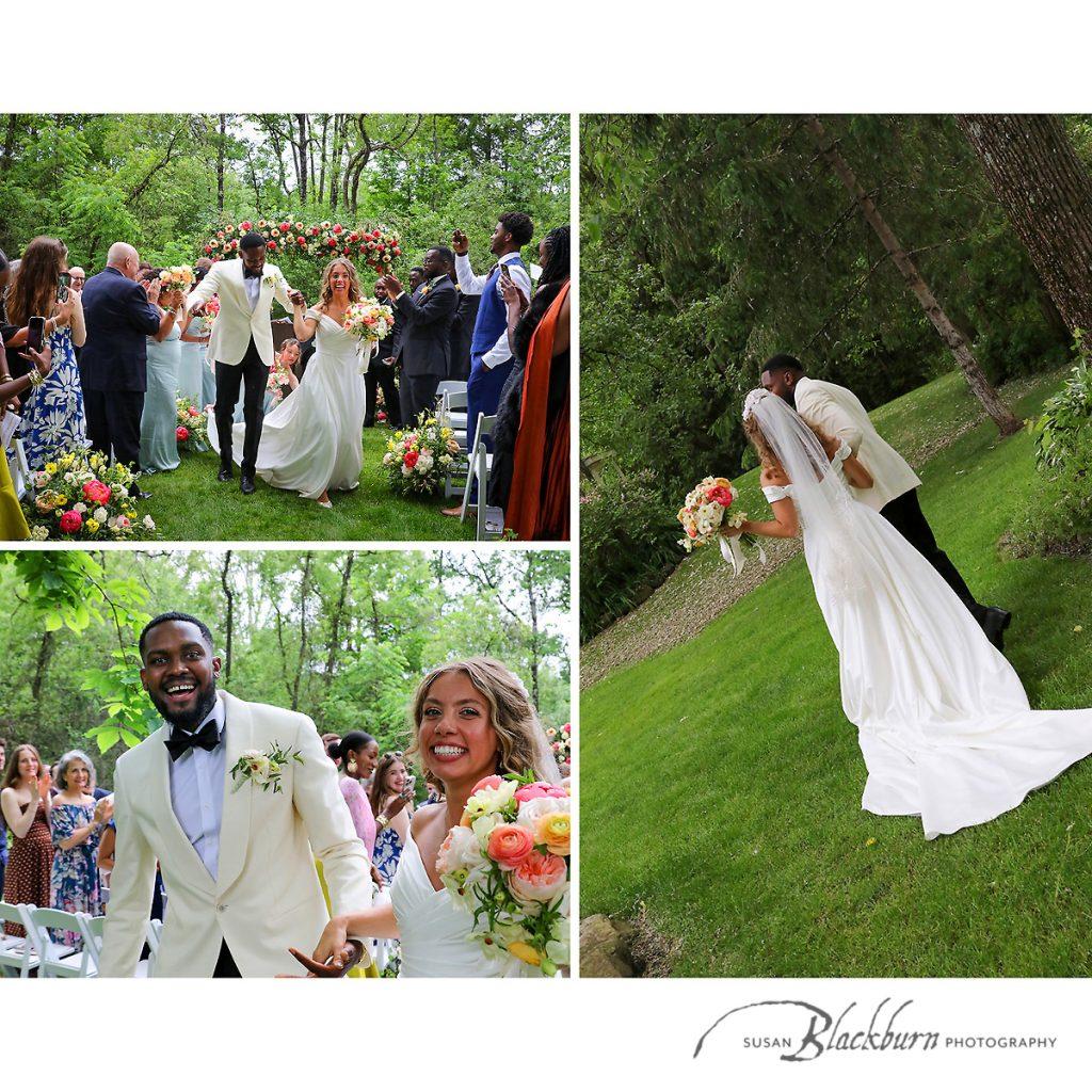 Garden Wedding Ceremony Saratoga Mansion