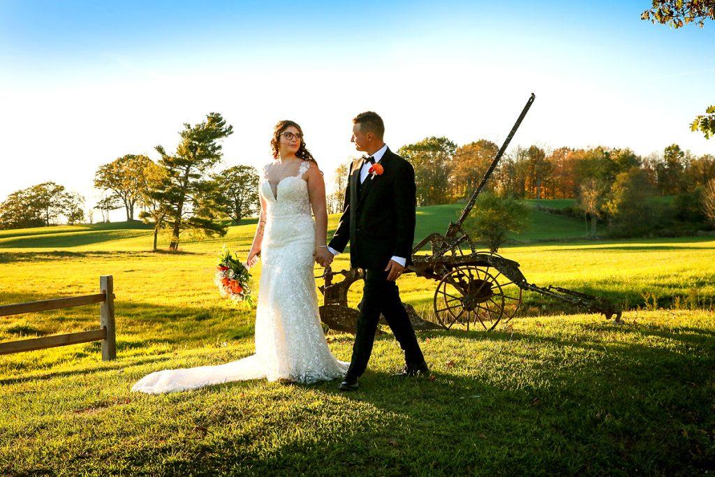 Upstate NY Fall Wedding Photos Barn at Hanson Hill