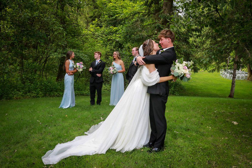 Bridal Party photo Saratoga NY